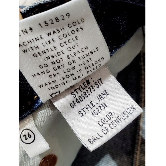 NWOT GRLFRND Jane Ball Of Confusion Straight 26 - Picture 9 of 12